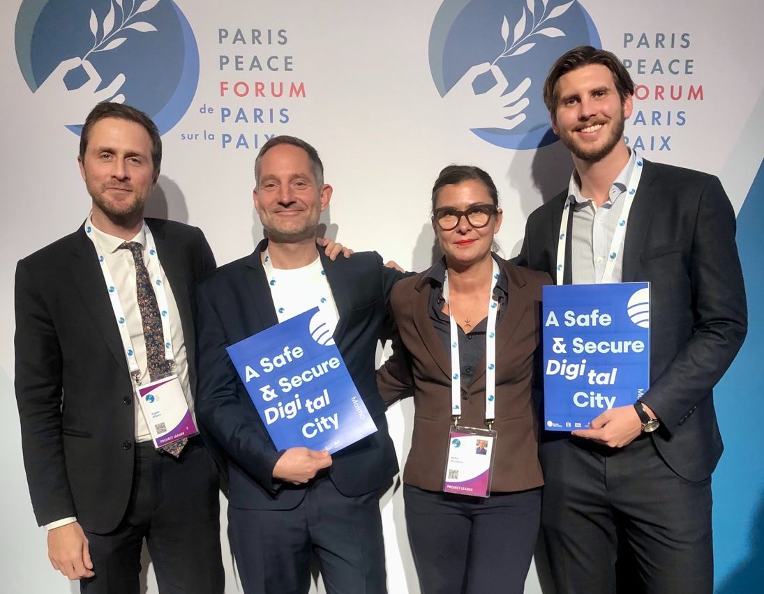 Paris Peace Forum awards us a Special Mention Nordic Safe Cities